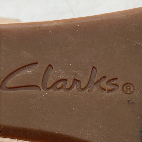 Clarks Light Pink Floral Sandal Size 9. MCS2603C - Picture 7 of 8